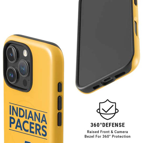 NBA Indiana Pacers Standard - Yellow iPhone 16 Pro Magsafe Impact Case